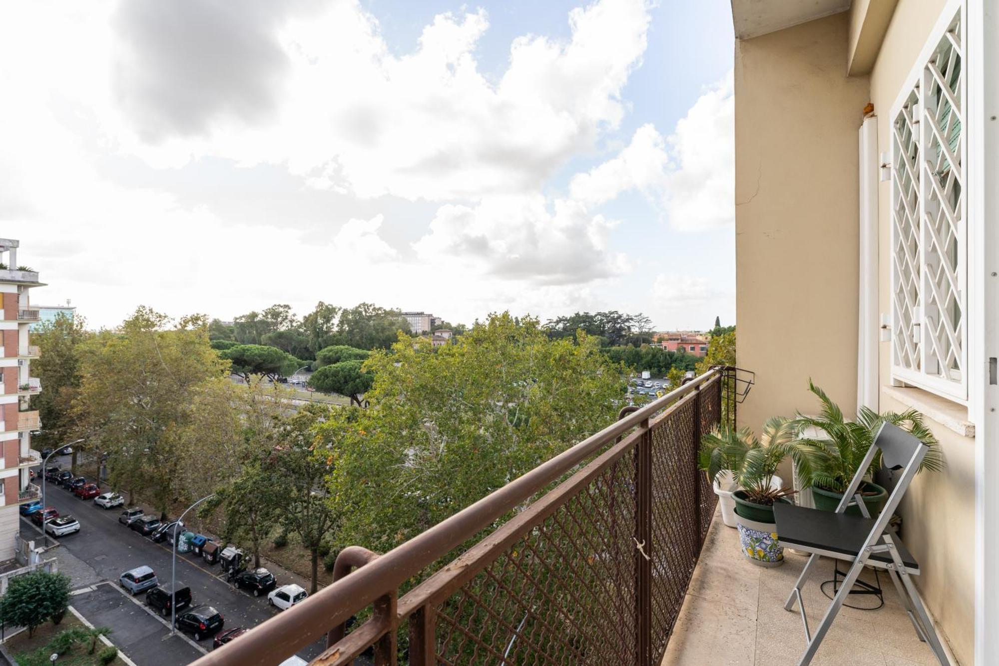 Colombo Penthouse Wi Fi Netflix Ac Roma Exterior foto