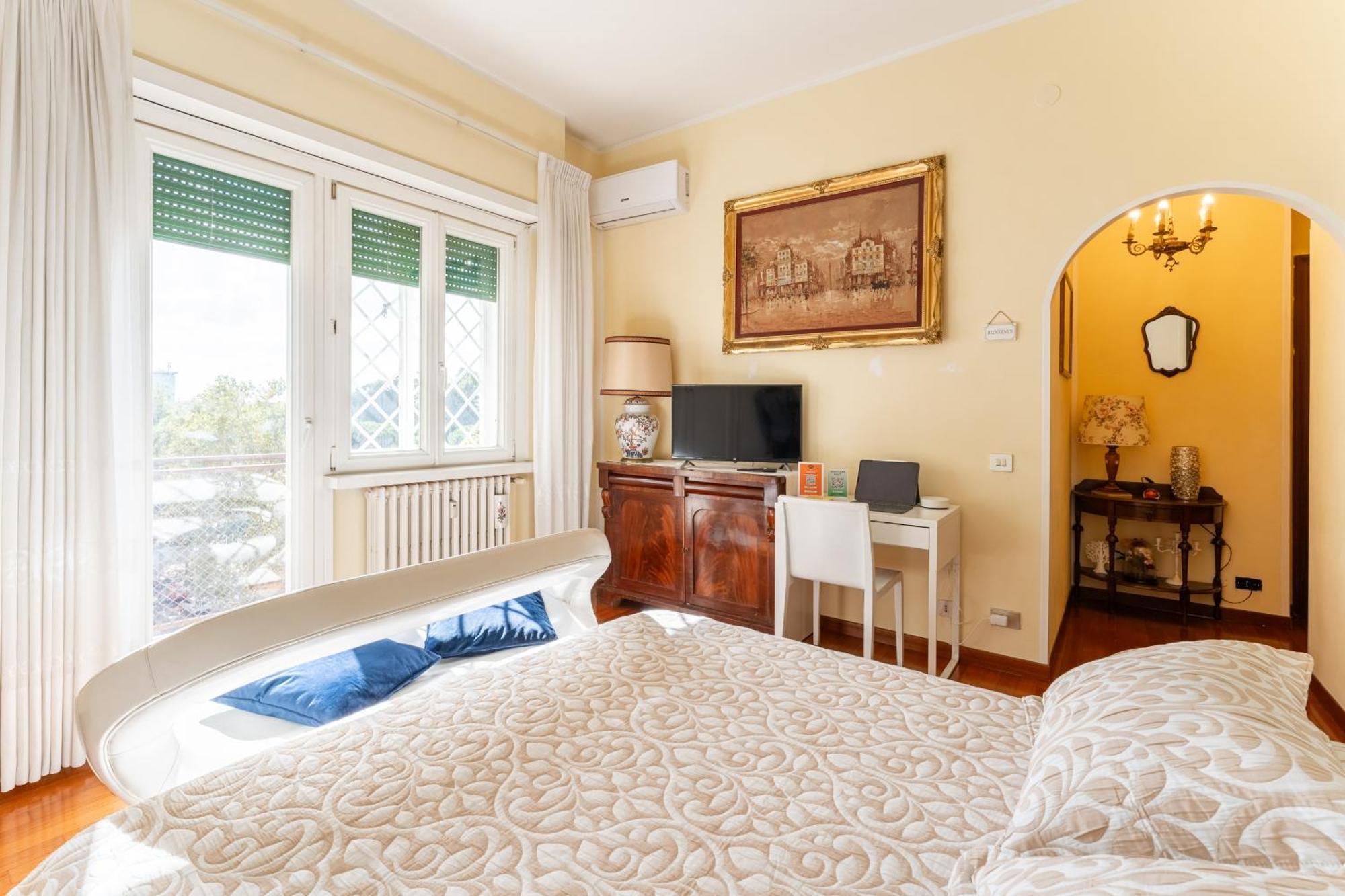 Colombo Penthouse Wi Fi Netflix Ac Roma Exterior foto